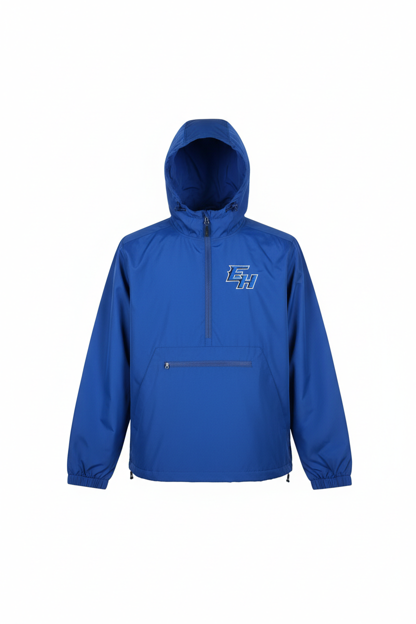 Eastern Hancock Royals - Embroidered - Packable Anorak