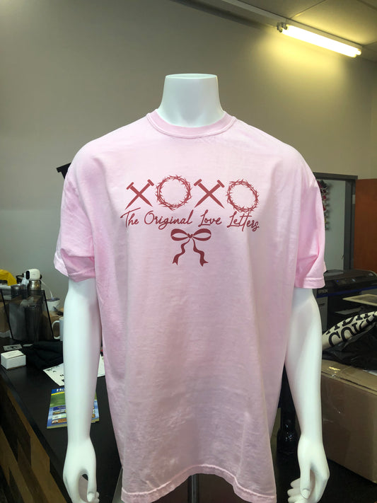 Original Love Letters, Comfort Colors Crewneck T-Shirt