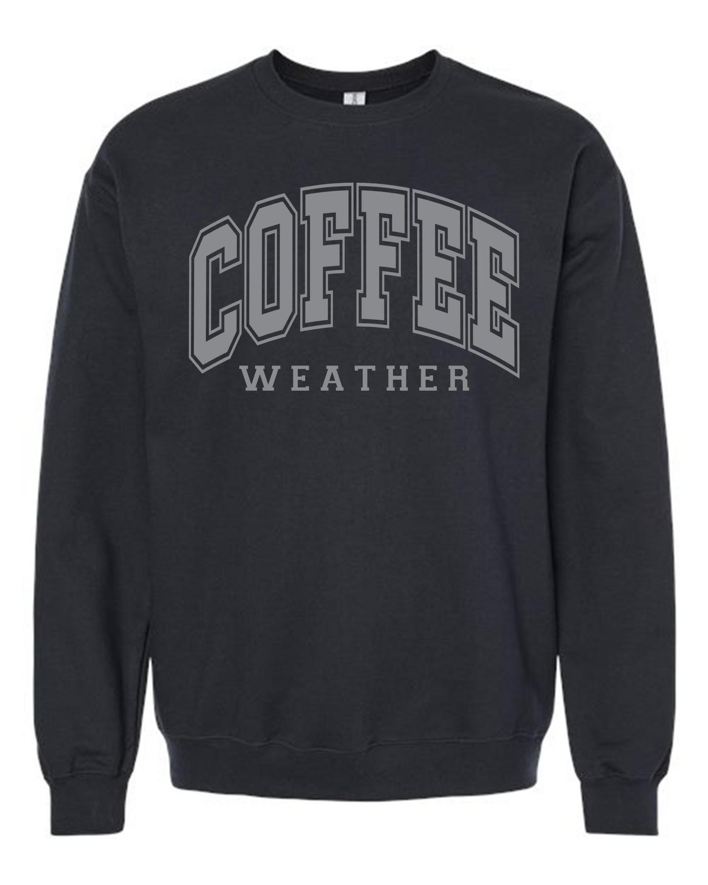 Coffee Weather - Softstyle Crew neck Sweatshirt