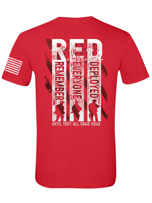 RED Friday Tee - Remember Everyone Deployed