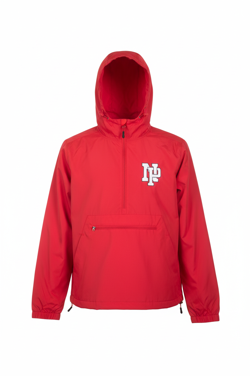 New Palestine Dragons - Embroidered - Packable Anorak – Rocker Apparel