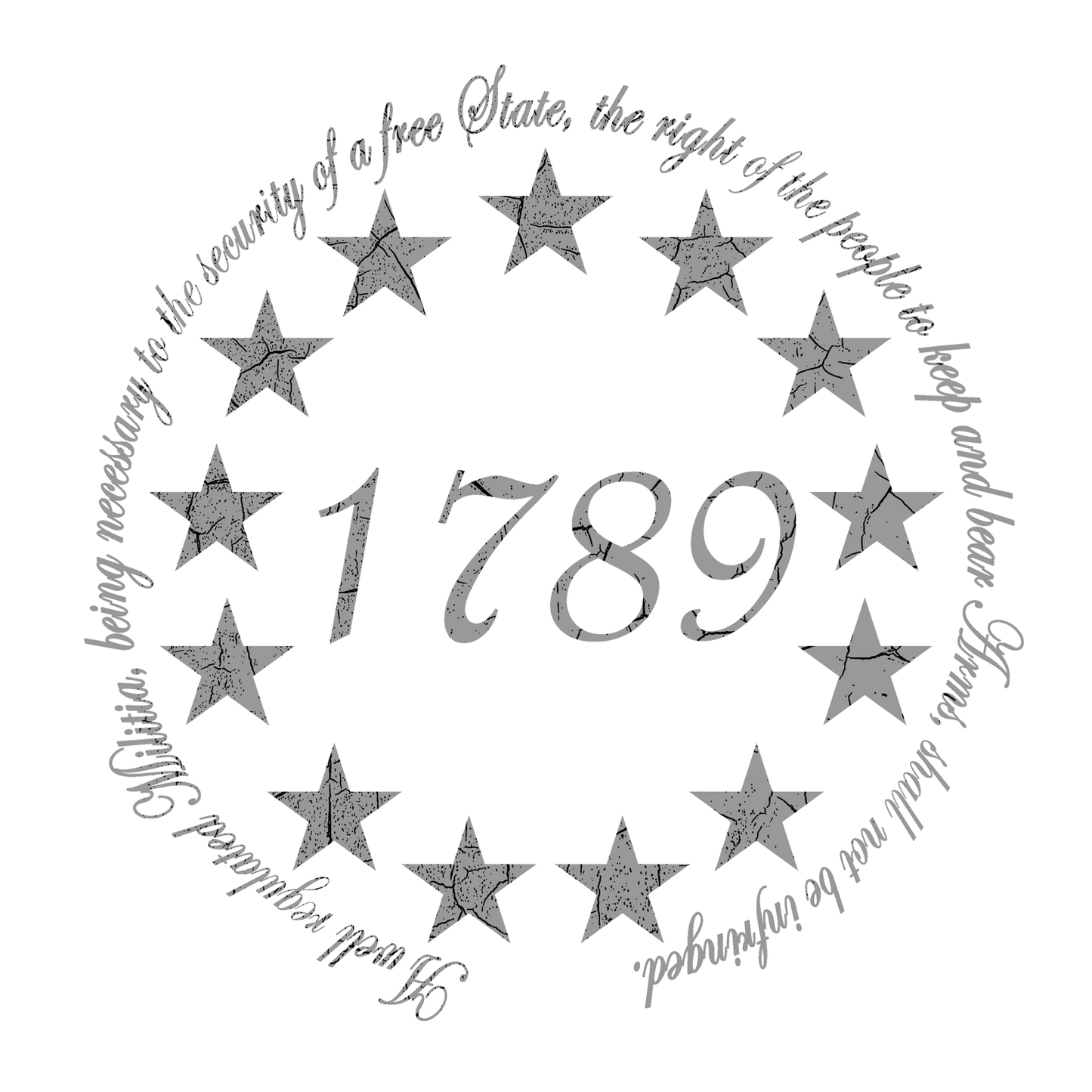 2nd Amendment Custom T-Shirt - Rocker Apparel