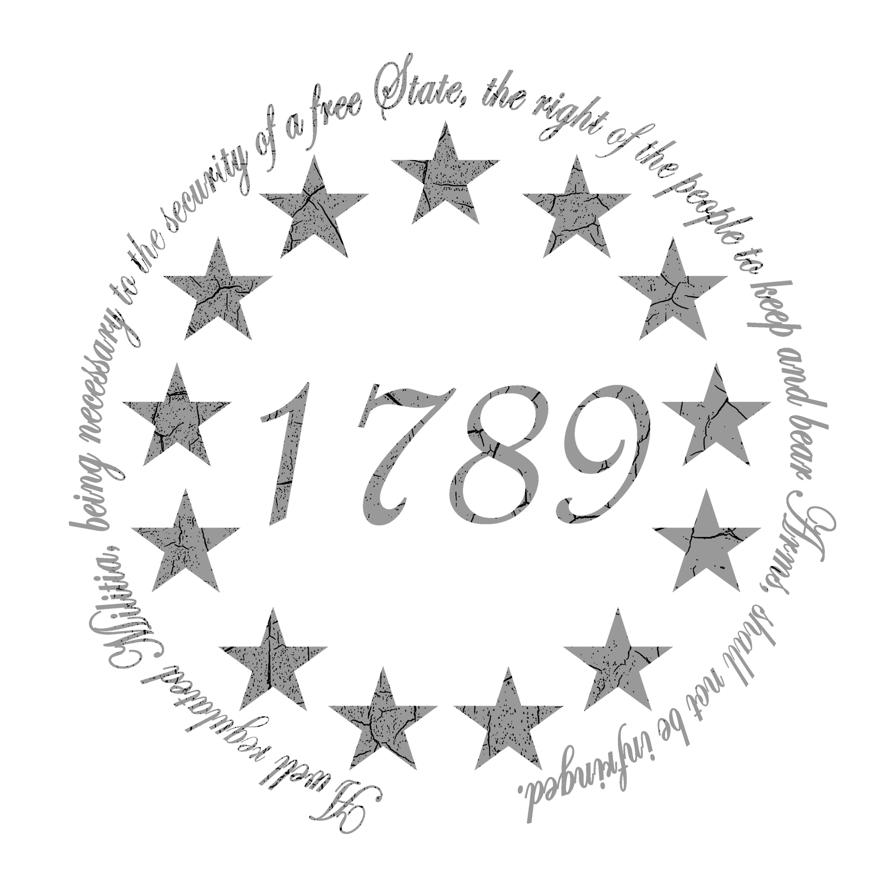 2nd Amendment Custom T-Shirt - Rocker Apparel
