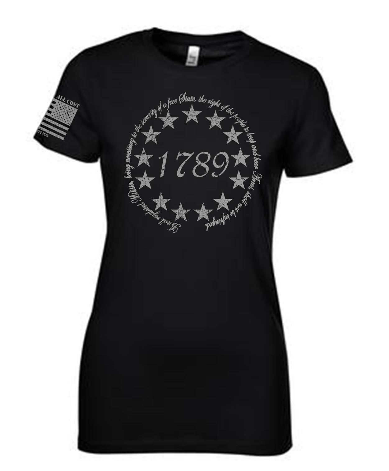 Womens 2nd Amendment Tee - Rocker Apparel