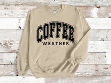 Load image into Gallery viewer, Coffee Weather - Softstyle Crew neck Sweatshirt